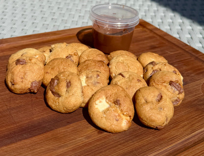 Mini cookie dipping box