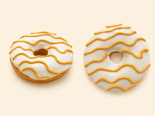 Large doughnuts