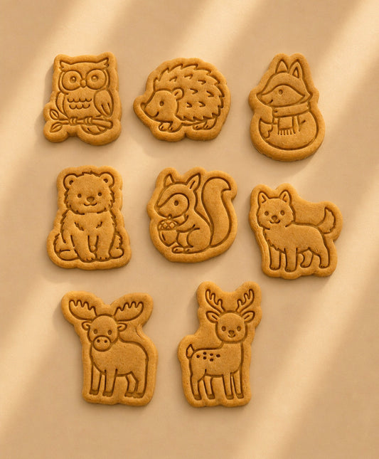 Autumn woodland friends XL