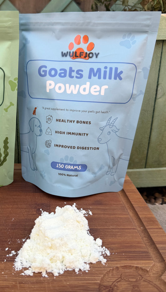 Whole Goats Milk Powder for Dogs & Cats | Natural Digestive & Immune Support