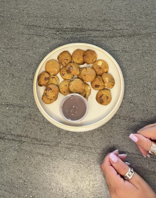 Mini cookie dipping box